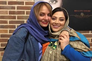 عکس های خانم بازیگران معروف در جشن تولد سالن زیبایی !!