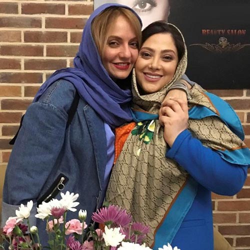 عکس های خانم بازیگران معروف در جشن تولد سالن زیبایی !!