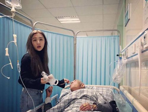 عکس های کریه عروسی دختر 25 ساله با پدربزرگش