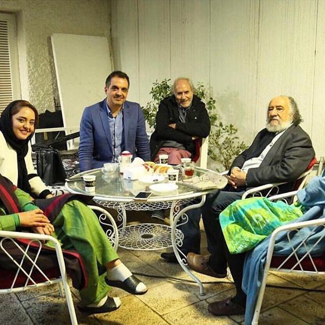 مدگردی و کافه استوری دیدنی فریبا نادری ستاره ایران