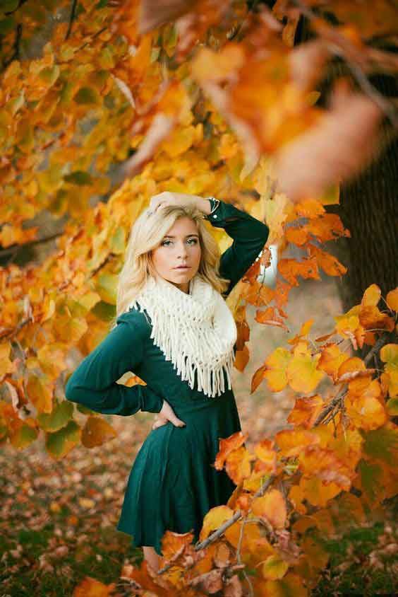 زیباترین ژست های پروفایل دخترانه پسرانه برای عکس های پاییزی | پیشواز پاییز