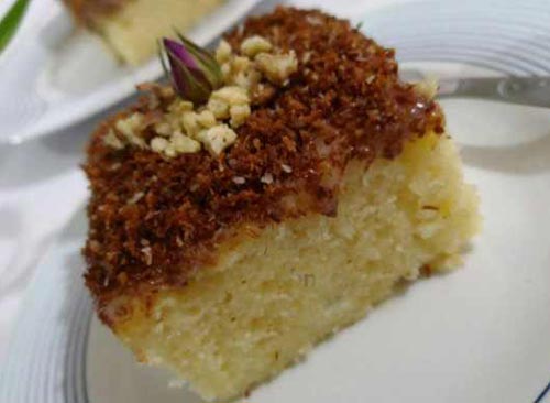 دستورالعمل تهیه کیک شنی عربی با طعمی جالب و مجلسی