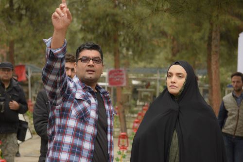 تصاویر چهره های زیبا و خندان بازیگران ایرانی در اکران کاتیوشا