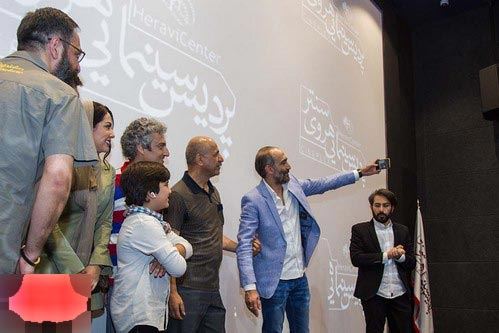تصاویر چهره های زیبا و خندان بازیگران ایرانی در اکران کاتیوشا