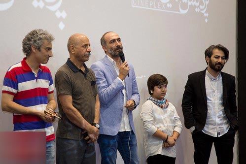 تصاویر چهره های زیبا و خندان بازیگران ایرانی در اکران کاتیوشا