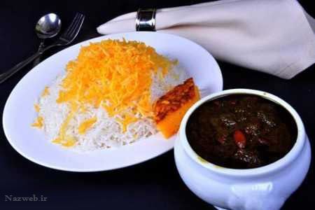 سبزهای ویژه خورش قورمه سبزی مجلسی + دستور تهیه و تزئین