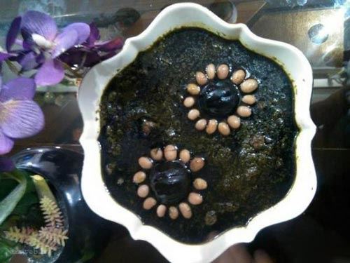 سبزهای ویژه خورش قورمه سبزی مجلسی + دستور تهیه و تزئین