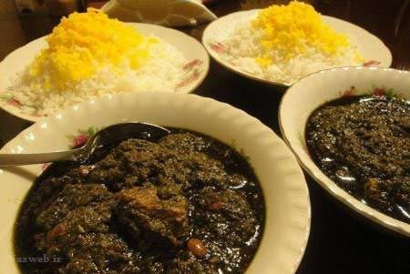 سبزهای ویژه خورش قورمه سبزی مجلسی + دستور تهیه و تزئین