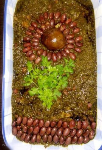 سبزهای ویژه خورش قورمه سبزی مجلسی + دستور تهیه و تزئین