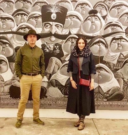 مدگردی پاییزی با مدل لباس های بهنوش طباطبایی