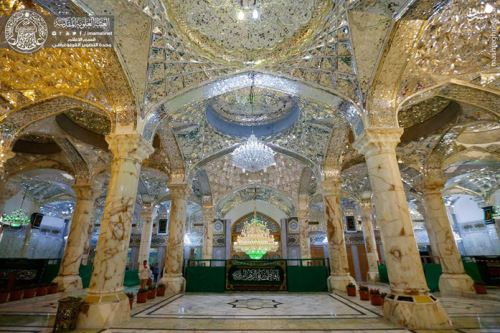 تصاویر بی نظیر ساخت صحن حضرت زهرا در نجف توسط ایرانیان
