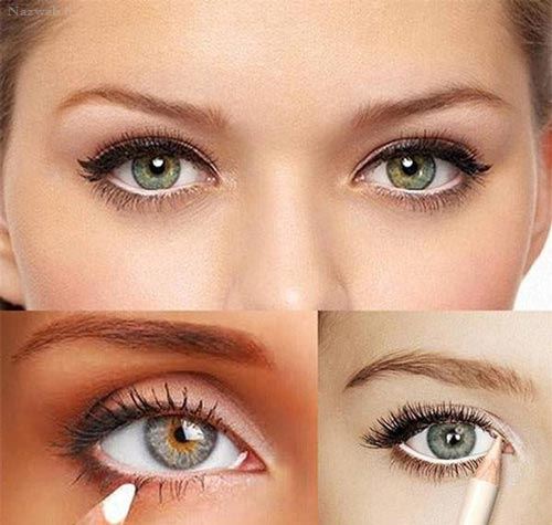 مدل خط چشم بر اساس فرم چشم/ آموزش تصویری