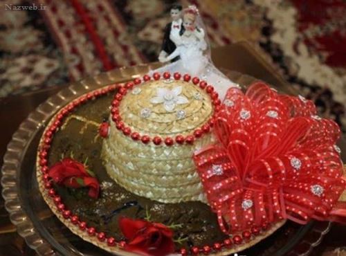 زیباترین تزئین حنا و سینی حنابندان عروس 80 مدل