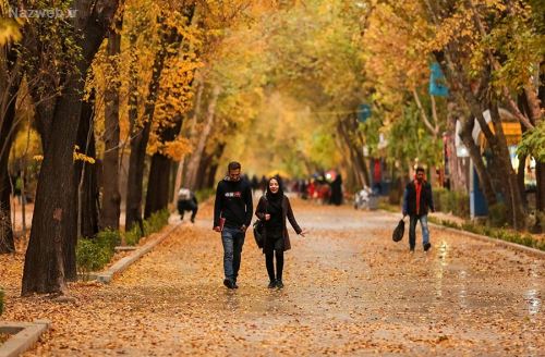 تصاویر زیباترین پاییز رویایی ایران در اصفهان / پاییز بکر wow