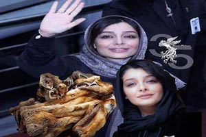 جنس و مدل پالتو ساره بیات جنجالی شد+ حواشی داغ ساره بیات