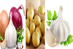 تعبیر خواب سیر، پیاز و سیب زمینی