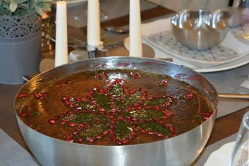انواع غذاهای شب یلدا از پلو انار تا کلم پلو با دستور پخت