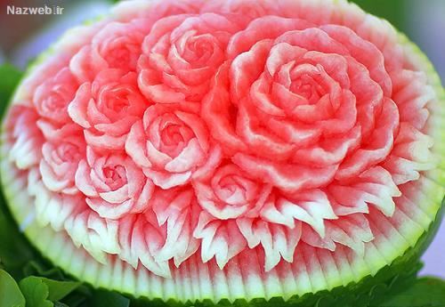 تزئین هندوانه شب یلدا؛ شب چله ای عروس/ 40 مدل تزئین هندوانه