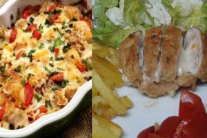 فینگر فود؛ طرز تهیه چیکن کوردن بلو و کسرول کوردن بلو فینگر فود؛ طرز تهیه چیکن کوردن بلو و کسرول کوردن بلو