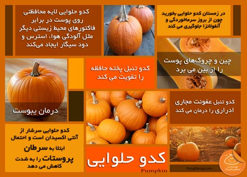 دستور تهیه انواع غذا و شیرینی با کدو حلوایی