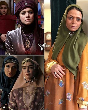 تصاویر داغ و حواشی جنجالی سریال بانوی عمارت