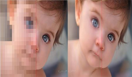 آموزش تصویری فتوشاپ؛ رتوش و شطرنجی کردن عکس