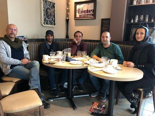 اینستاگرام بازیگران؛ فیگور زشت و بدنمای آزاده زارعی کنار جمشید هاشم پور تا