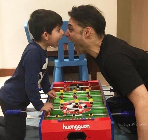 اینستاگرام بازیگران؛ فیگور زشت و بدنمای آزاده زارعی کنار جمشید هاشم پور تا