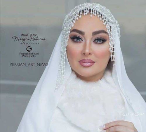 تصاویر ازدواج مجدد الهام حمیدی و هویت همسرش