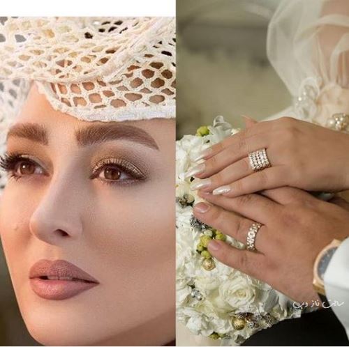 تصاویر ازدواج مجدد الهام حمیدی و هویت همسرش