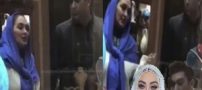 اولین تصاویر همسر الهام حمیدی توسط پاپاراتزی های ایران