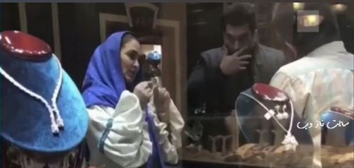 اولین تصاویر همسر الهام حمیدی توسط پاپاراتزی های ایران