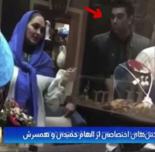 اولین تصاویر همسر الهام حمیدی توسط پاپاراتزی های ایران
