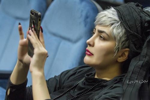 استایل و ژست های بازیگران از مانتو صابر ابر