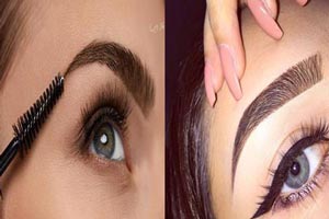 آموزش آرایش و اصلاح ابرو مناسب فرم صورت با تصویر آموزش آرایش و اصلاح ابرو مناسب فرم صورت با تصویر