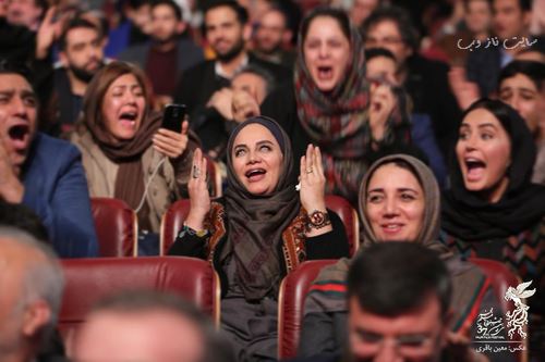 انتخاب الناز شاکردوست بعنوان بهترین بازیگر زن+ تصاویر هیجانی