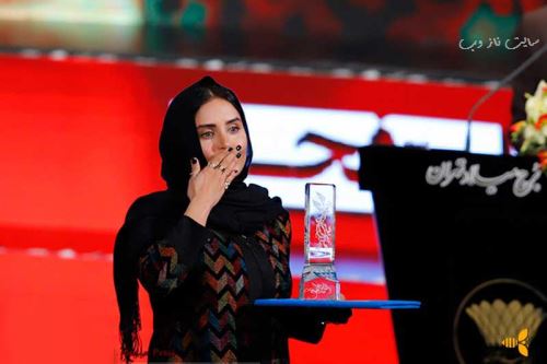 انتخاب الناز شاکردوست بعنوان بهترین بازیگر زن+ تصاویر هیجانی