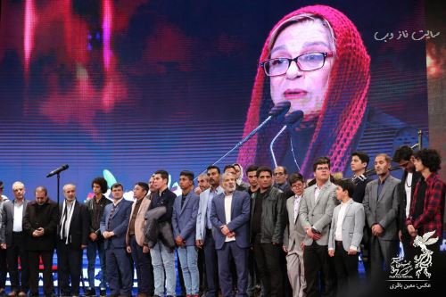 انتخاب الناز شاکردوست بعنوان بهترین بازیگر زن+ تصاویر هیجانی