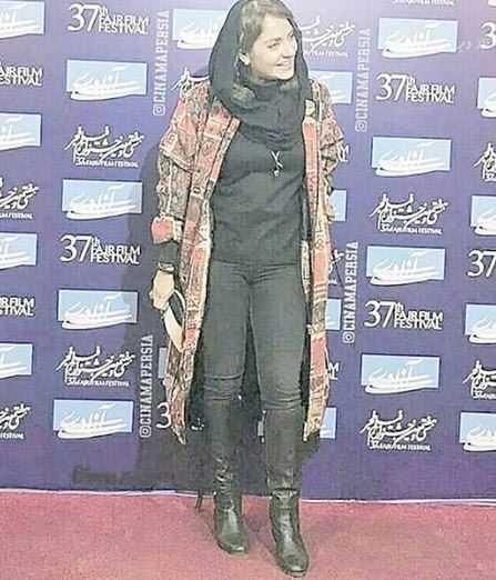 فیلم درگیری مهناز افشار با ارشاد بخاطر حجاب