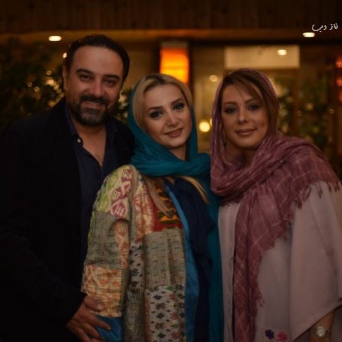 تصاویر دیدنی بازیگران 142؛ هم آغوشی عباس جمشیدی و پنبه