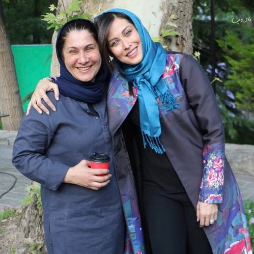 تصاویر دیدنی بازیگران 142؛ هم آغوشی عباس جمشیدی و پنبه