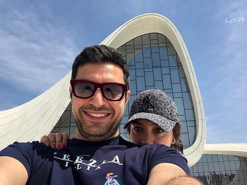 تصاویر دیدنی بازیگران 142؛ هم آغوشی عباس جمشیدی و پنبه