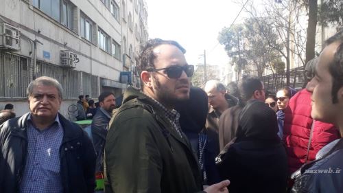 تصاویر غم انگیز مراسم وداع و خاکسپاری خشایار الوند