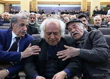 مراسم هفت مرحوم خشایار الوند با حضور بازیگران