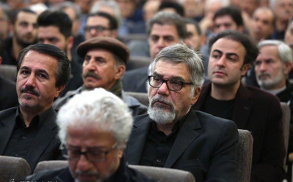مراسم هفت مرحوم خشایار الوند با حضور بازیگران