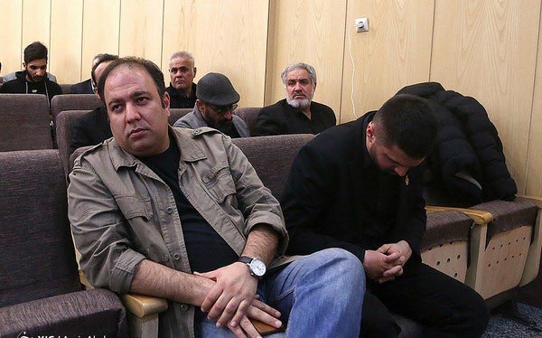 مراسم هفت مرحوم خشایار الوند با حضور بازیگران