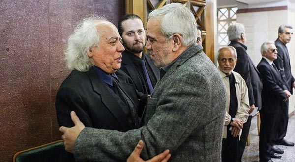 مراسم هفت مرحوم خشایار الوند با حضور بازیگران