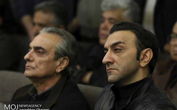 مراسم هفت مرحوم خشایار الوند با حضور بازیگران