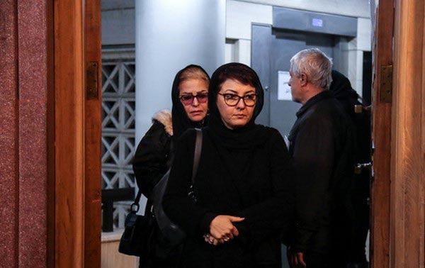 مراسم هفت مرحوم خشایار الوند با حضور بازیگران