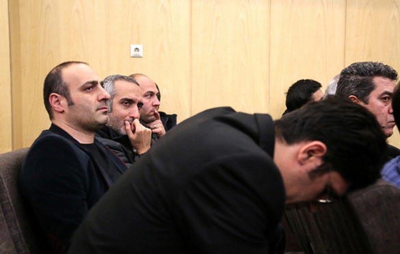 مراسم هفت مرحوم خشایار الوند با حضور بازیگران